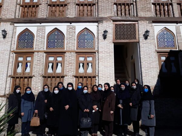 بازدید بانوان مخابرات منطقه گلستان از موزه صنایع دستی گرگان
