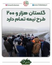 گلستان هزار و ۲۰۰ طرح نیمه‌تمام دارد
