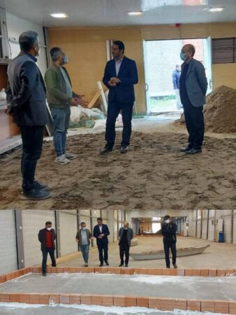 بازدید مدیر کل فرهنگ و ارشاد اسلامی گلستان از روند اماده سازی نمایشگاه عکس “خلیج گرگان”