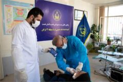 ارائه خدمات رایگان دندانپزشکی به مددجویان منطقه ۳ گرگان