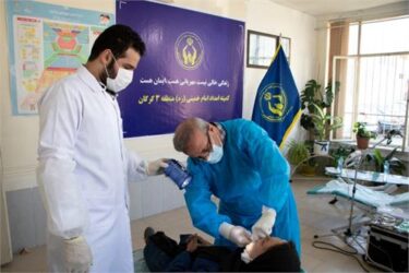 ارائه خدمات رایگان دندانپزشکی به مددجویان منطقه ۳ گرگان