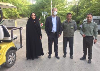 بازدید مهندس حجت یزدویی سرپرست فرمانداری گرگان و ابراز رضایت کامل از شیوه خدمت رسانی شهرداری گرگان به شهروندان در روز طبیعت
