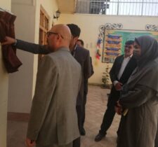 بازدید مهندس سبطی از تنها سرای محله گرگان
