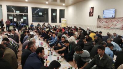 ضیافت افطاری کارگران از سوی شهرداری گرگان برگزار شد
