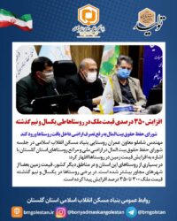معاون عمران روستایی بنیادمسکن کشور:  افزایش ۳۵۰ درصدی قیمت ملک در روستاها طی یکسال و نیم گذشته/شورای حفظ حقوق بیت‌المال به رفع تصرف اراضی داخل بافت روستاها ورود کند