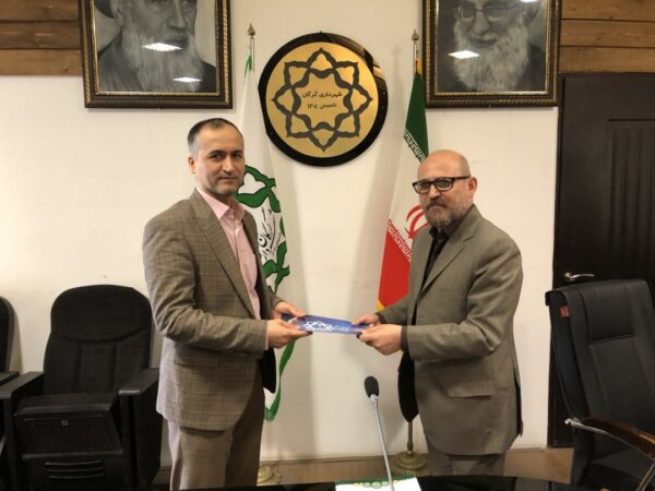 سرپرست معاونت توسعه و مدیریت منابع شهرداری گرگان معارفه شد