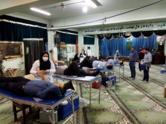اهداء خون توسط کارکنان مخابرات منطقه گلستان