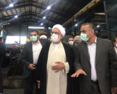 بازدید دو ساعته دادستان کل کشور  از شهرک صنعتی آق قلا