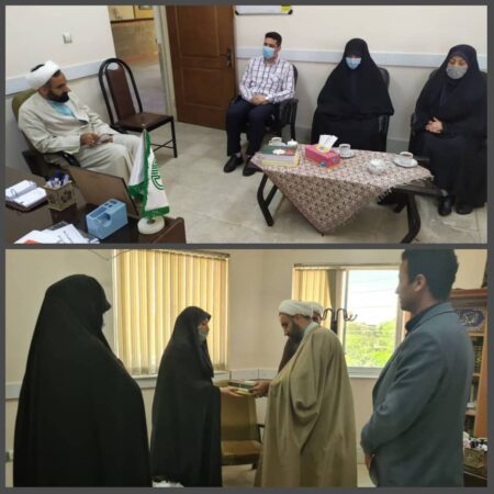 دیدار رییس اداره فرهنگ و ارشاد اسلامی با رییس اداره تبلیغات اسلامی شهرستان آزادشهر
