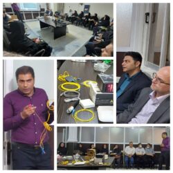 برگزاری کارگاه آموزشی پشتیبانی سرویس FTTH در مخابرات منطقه گلستان