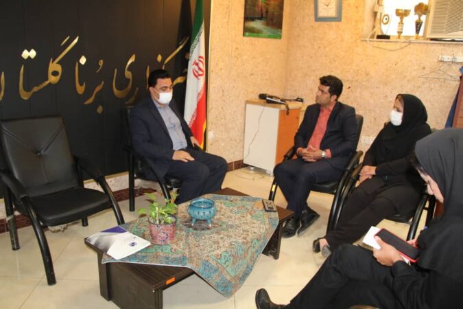 بازدید مدیر مخابرات منطقه  گلستان از خبرگزاری برنا استان