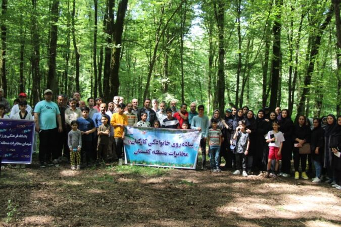 پیاده روی خانوادگی کارکنان مخابرات منطقه گلستان