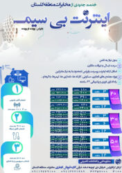 آغاز واگذاری اینترنت بی سیم مخابرات منطقه گلستان به متقاضیان