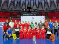 ۶ بانوی گلستانی در اردو ی تیم ملی هاکی جمهوری اسلامی ایران