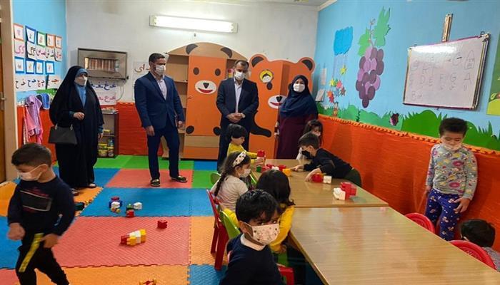 بازدید استانی از مهدهای کودک و مدارس غیردولتی گلستان