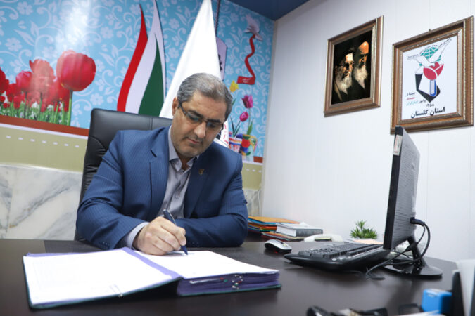 پیام تبریک مدیر کل بنیاد شهید استان به مناسبت انتصاب استاندار جدید گلستان