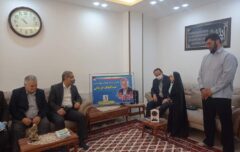 تقدیر از شاعر و نویسنده جانباز و آزاده شهرستان گنبدکاووس
