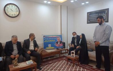تقدیر از شاعر و نویسنده جانباز و آزاده شهرستان گنبدکاووس
