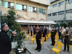 مراسم عزاداری ایام پایانی ماه صفر در مخابرات منطقه گلستان