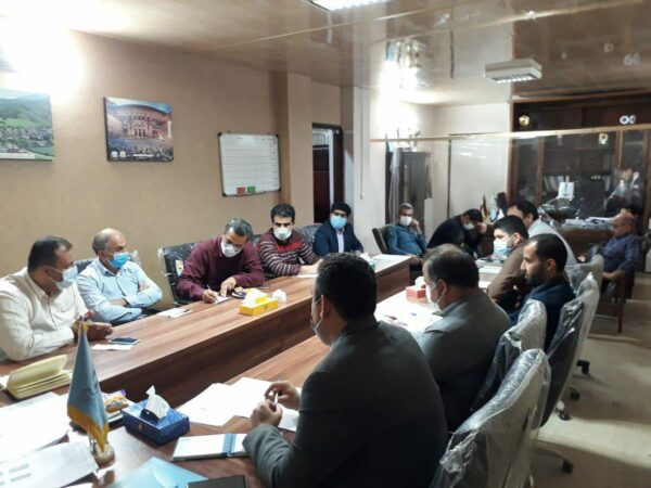 برگزاری هفتمین جلسه شورای هماهنگی و برنامه ریزی اقتصادی بنیاد مسکن شهرستان گرگان با حضور اعضای کمیته کارشناسی بودجه بنیاد مسکن استان، مدیر و کلیه همکاران شعبه