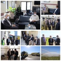 بازدید مدیر کل مدیریت بحران استان گلستان از فرودگاه بین المللی شهدای گرگان