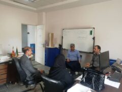 جلسه بررسی وضعیت اجرای طرح تفکیک زباله از مبداء منطقه سه شهر گرگان