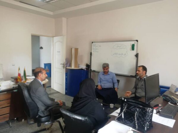 جلسه بررسی وضعیت اجرای طرح تفکیک زباله از مبداء منطقه سه شهر گرگان