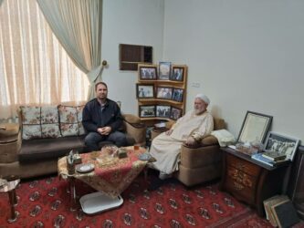 دیدار رئیس اداره مخابرات شهرستان آق قلا با امام جمعه آق قلا