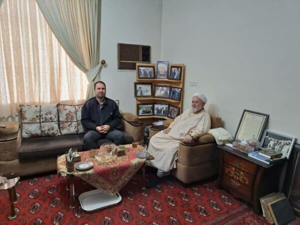 دیدار رئیس اداره مخابرات شهرستان آق قلا با امام جمعه آق قلا