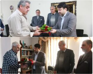 دیدار مدیر کل شیلات گلستان با دو جانباز سرافراز جنگ تحمیلی