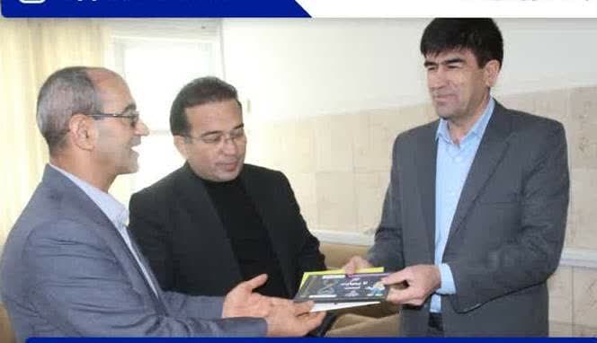 همراهی فرماندر آق قلا با اداره گاز در راستای پایش و نحوه مدیریت مصرف ادارات شهرستان .
