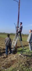 نصب مجدد پست های مخابراتی سرقت شده در روستای دارکلاته رامیان