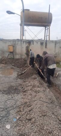 فیبرکشی سایت سی متری علی آباد کتول