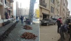 ایجاد شبکه مخابراتی فیبر نوری در بخشهای دیگری از گرگان آغاز شده است