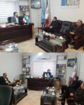 نشست مدیر کل شیلات گلستان با مدیر  شتاب دهنده ویژن