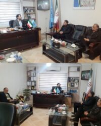 نشست مدیر کل شیلات گلستان با مدیر  شتاب دهنده ویژن