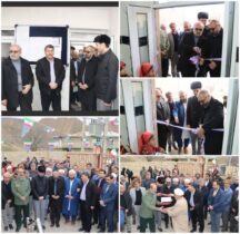 آیین افتتاح خانه بهداشت روستای قرناوه سفلی