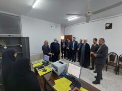 سرکشی رئیس کل دادگستری گلستان از حوزه های قضایی گالیکش و مینودشت