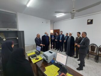 سرکشی رئیس کل دادگستری گلستان از حوزه های قضایی گالیکش و مینودشت
