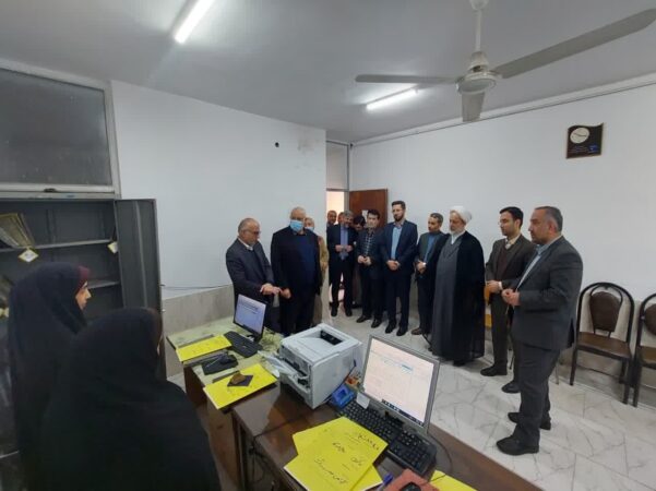 سرکشی رئیس کل دادگستری گلستان از حوزه های قضایی گالیکش و مینودشت