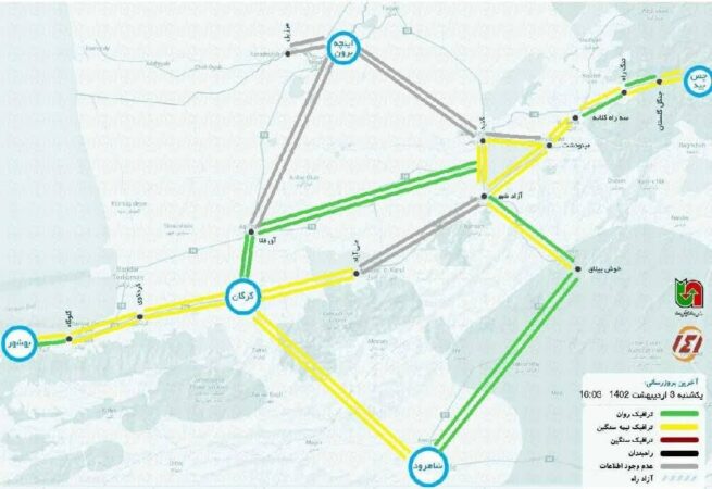 حدود ۱۰۰ هزار تردد از محور گلوگاه به کردکوی در تعطیلات انجام شد