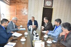 نشست اعضای مجمع امور صنفی کارفرمایان شرکت های خدماتی پشتیبانی و فنی مهندسی با مدیرکل تامین اجتماعی استان گلستان