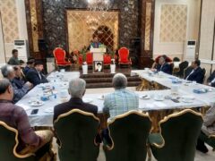 مراسم اعطای اعتبارنامه اعضای کانون بازنشستگان کارگری شهرستان علی آباد کتول