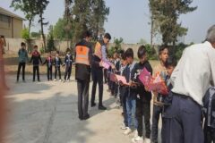 آموزش های ترافیکی در بیش از ۸۰ مدرسه حاشیه راههای گلستان اجرا شد