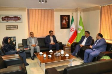 دیدارمدیرعامل شرکت توزیع نیروی برق گلستان بامدیرکل صداوسیمای استان در راستای اجرای طرح ملی قبض برق رایگان