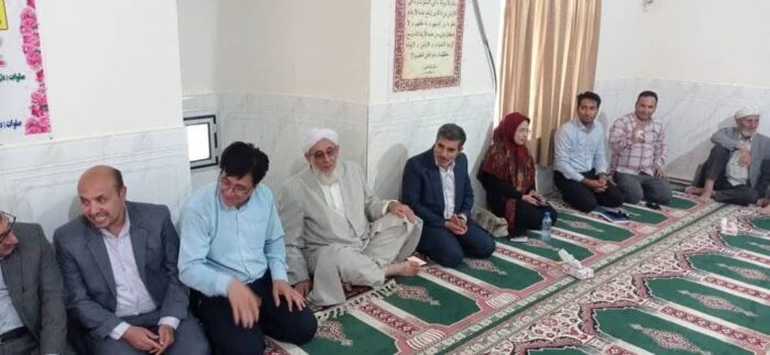 حضور رئیس مخابرات شهرستان مراوه تپه در میز خدمت روستای قپان