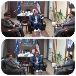 نشست صمیمی مدیرکل بازرسی وعملکرد استانداری با مدیر کل دامپزشکی استان گلستان