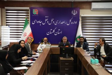 حضور گلستان در جلسه ساماندهی حمل مصالح ساختمانی و مواد معدنی کشور