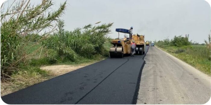 بهسازی ۵ محور ارتباطی گرگان در حال انجام است