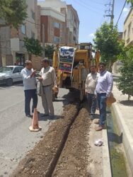 بازدید نماینده مردم گنبد در مجلس شورای اسلامی از پروژه نجما مخابرات